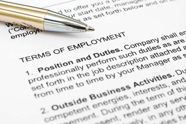 Employment contract